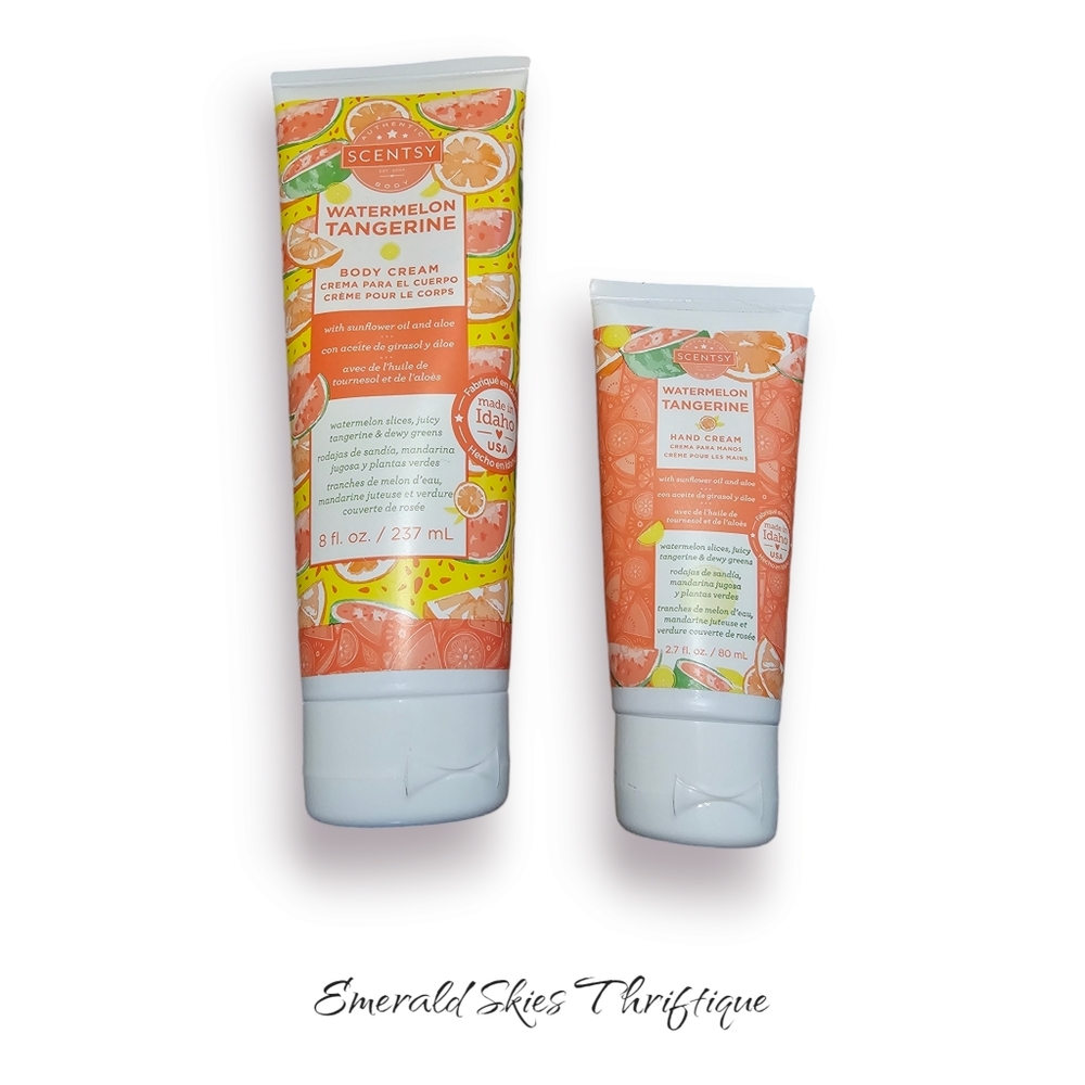 Scentsy‎ watermelon tangerine bundle